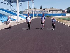 Ершовские Первые на соревнованиях показали отличную физподготовку и выносливость