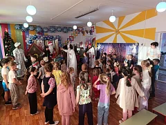 "В снежном царстве, в морозном государстве" очутились ершовские дошкольники